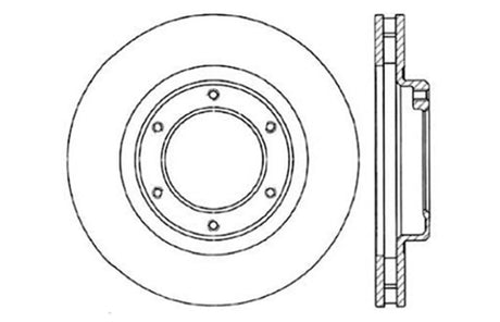 Disque de frein sport fendu et percé StopTech