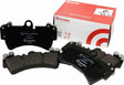Brembo 94-02 Ford Taurus/93-94 Lincoln Continental Front Premium NAO Ceramic OE Equivalent Pad Brembo OE