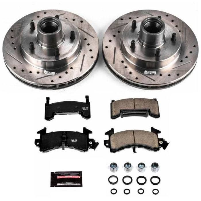 Power Stop 79-81 Buick Century Front Z23 Evolution Sport Brake Kit