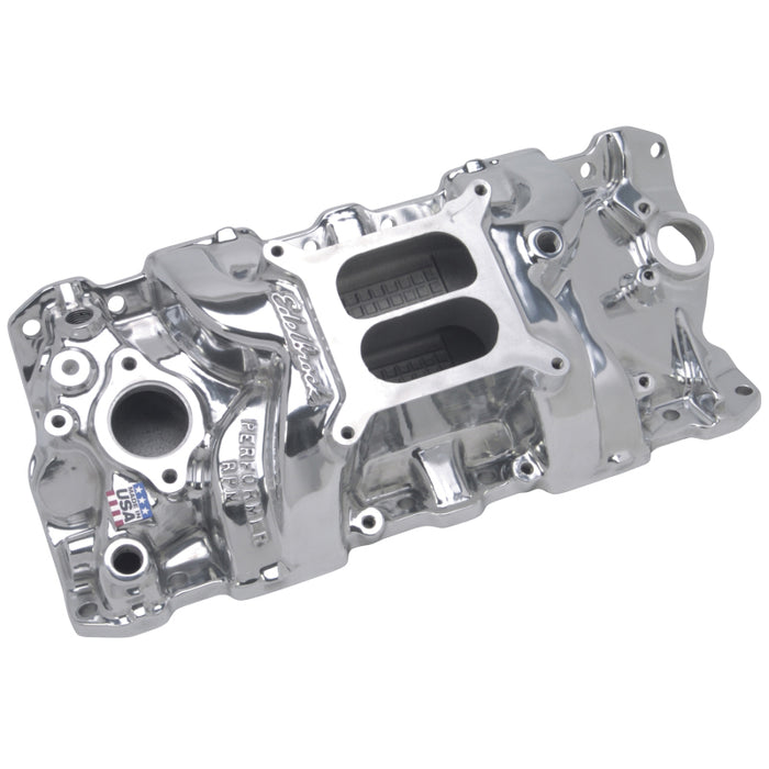 Collecteur Edelbrock Perf RPM poli