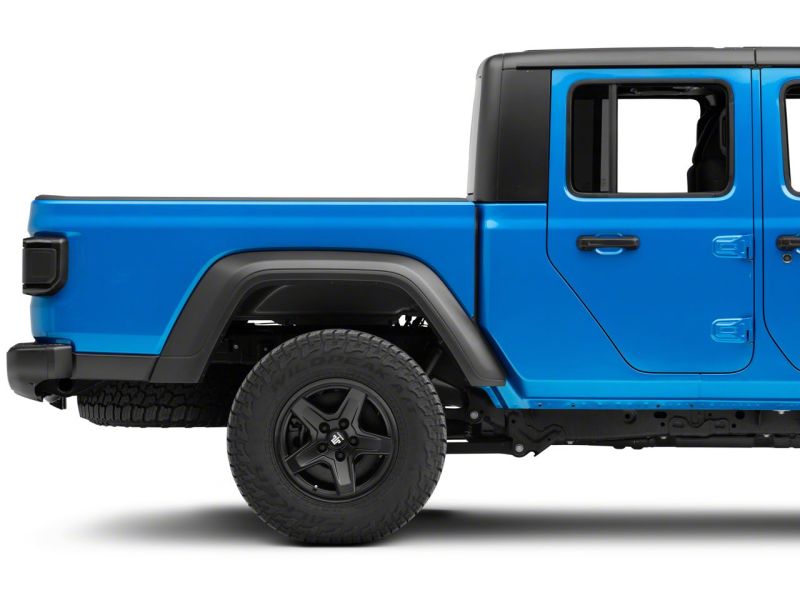 Feux arrière à LED Raxiom 20-23 Jeep Gladiator JT Axial Series - Boîtier noir (lentille fumée)