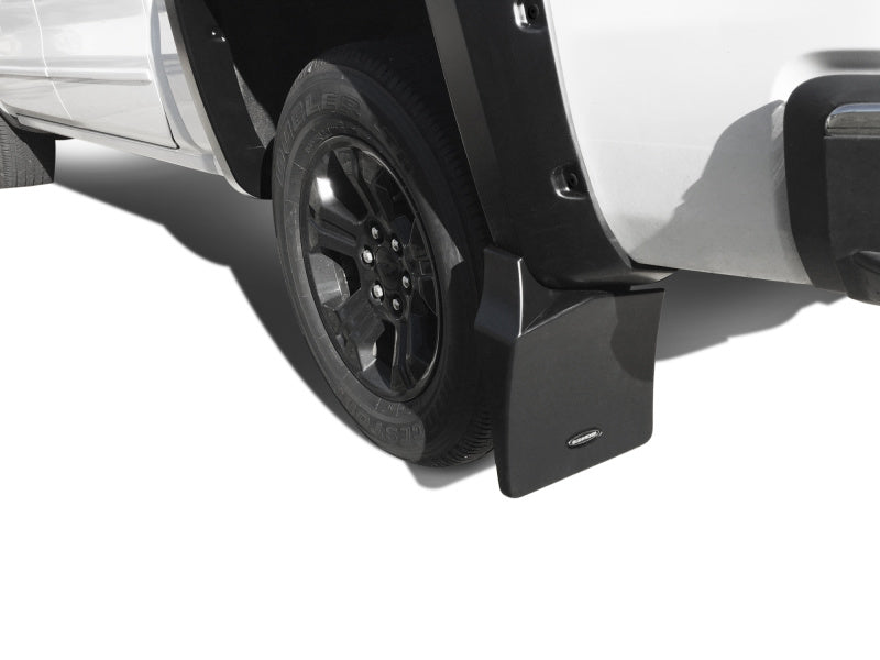 Garde-boue arrière Bushwacker 14-18 Chevrolet Silverado 1500 Trail Armor (convient aux élargisseurs de style poche)