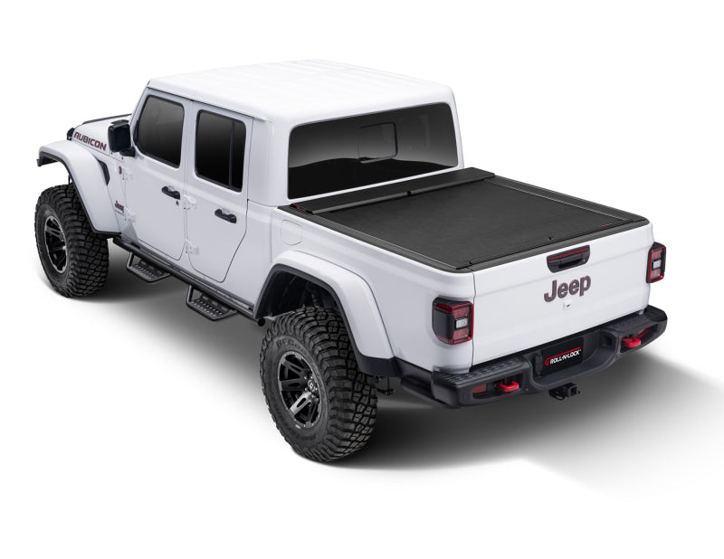 Couvre-caisse rétractable Roll-N-Lock 2020 Jeep Gladiator avec plateau de 5 pieds et série M