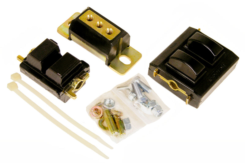 Kit de montage de moteur et de transmission Prothane GM - Noir