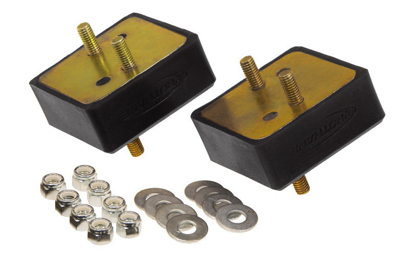 Supports de moteur Prothane 67-92 Jeep V8 - Noir