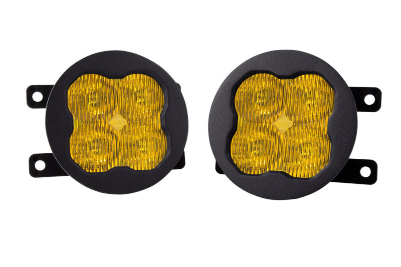 Diode Dynamics SS3 LED Pod Max Type A Kit - Yellow SAE Fog