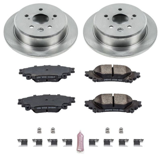 Power Stop 14-15 Lexus IS250 Rear Autospecialty Brake Kit