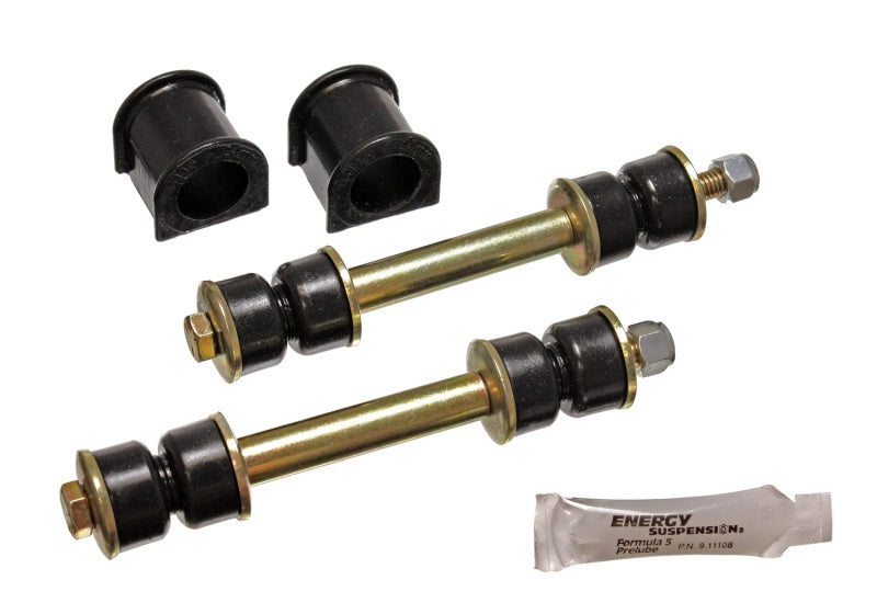 Ensemble complet de bagues de barre stabilisatrice avant 24 mm noires pour Toyota 4Runner 2/4WD Energy Suspension 89