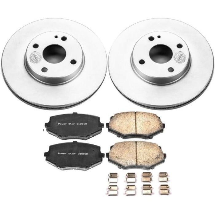 Kit de freins à revêtement Geomet Power Stop 94-97 Mazda Miata Z17 Evolution avant