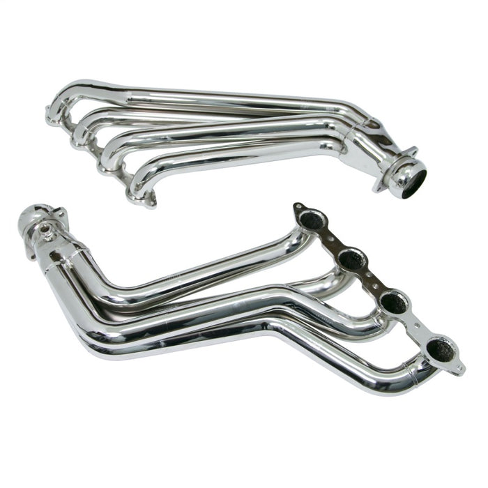 Collecteurs d'échappement à tube long BBK 10-15 Camaro LS3 L99 avec convertisseurs - 1-3/4 Chrome