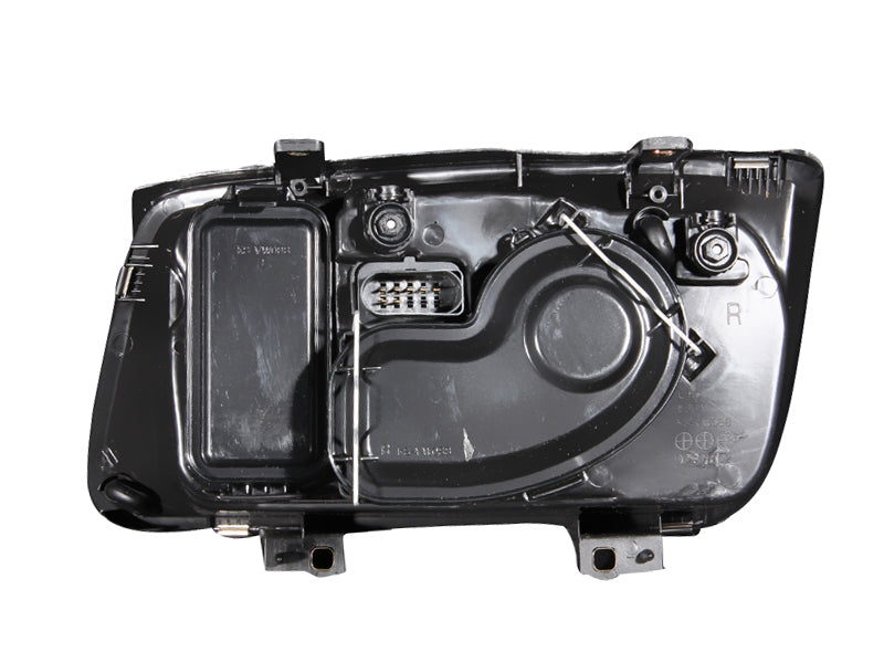 Phares avant en cristal ANZO 1999-2005 Volkswagen Jetta Noir sans ampoules