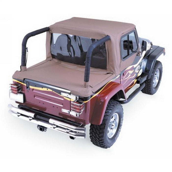 Jeep Wrangler (YJ) Rampage 1992-1995 - Capote souple et couvre-tonneau - Denim épicé