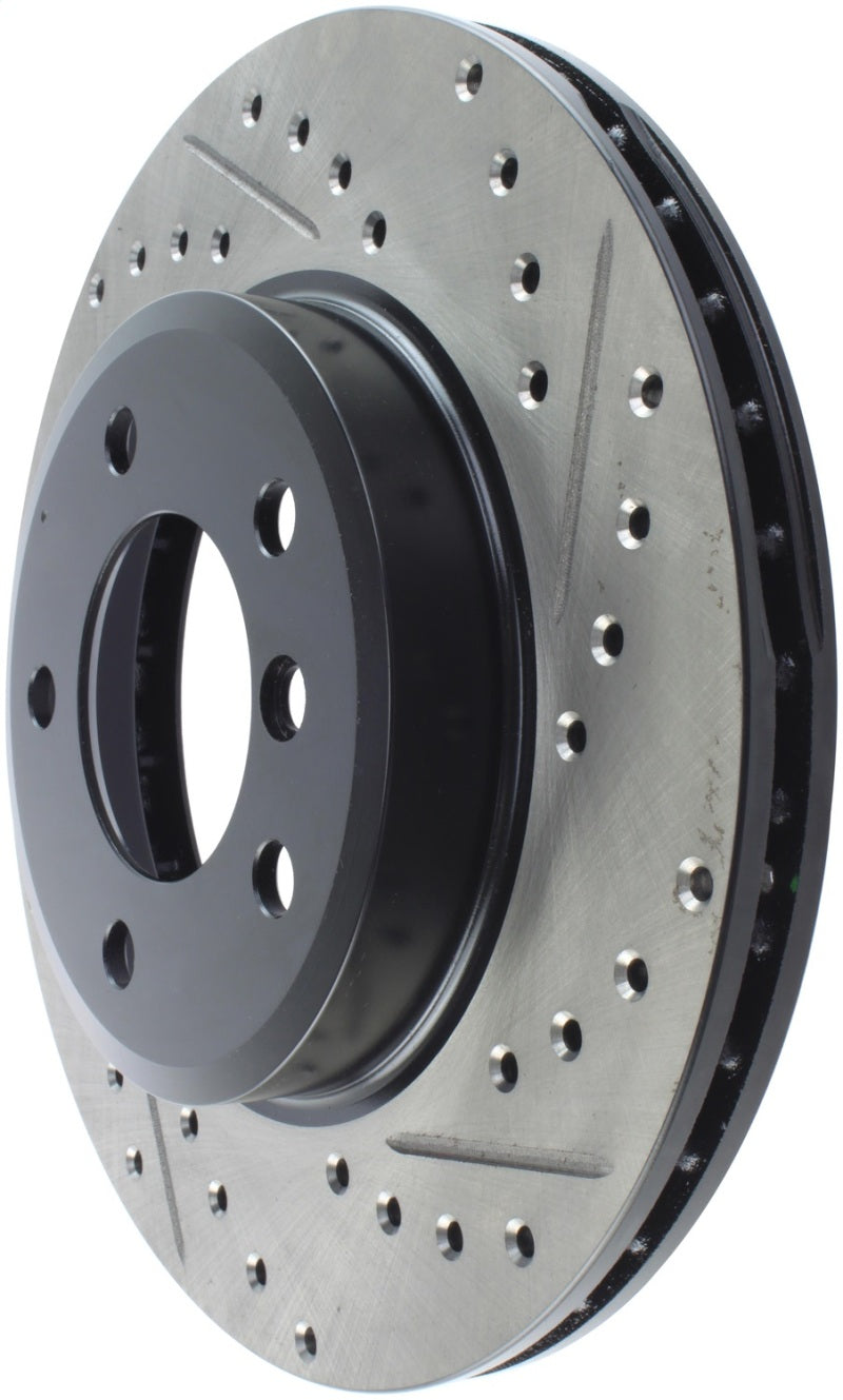 Rotor avant gauche percé et fendu StopTech Power Slot 01-02 BMW Z3 / 03-09 Z4 / Série 3