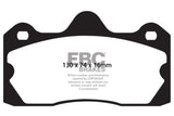 Plaquettes de frein arrière EBC 10+ Lotus Evora 3.5 Yellowstuff
