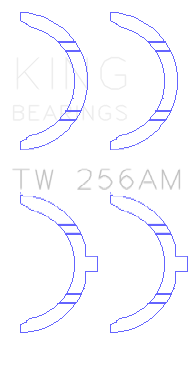 Jeu de 2 rondelles de butée King Mazda JE/JE06/JE07