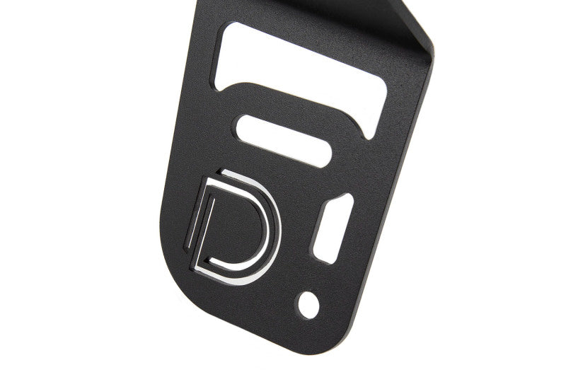 Kit de support de capot à LED Diode Dynamics 18-21 Jeep JL Wrangler/Gladiator SS3 - Jaune Pro