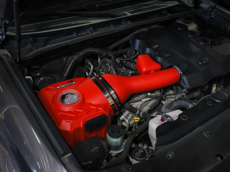 aFe Momentum GT Red Edition Cold Air Intake System w/ Pro DRY S Filt Toyota FJ Cruiser 07-23 V6-4.0L