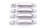 Ensemble de 8 couvre-poignées de porte AVS 14-18 Chevy Silverado 1500 (4 portes) - Chrome