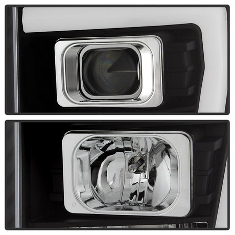 Phares de projecteur Spyder Ford F-250/F-350/F450 Super Duty 11-16 V2 - Noir (PRO-YD-FS11V2-LB-BK)