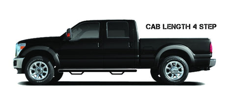 N-Fab Nerf Step 15-17 Chevy-GMC 2500/3500 Double Cab - Tex. Black - Longueur de la cabine - 3 po