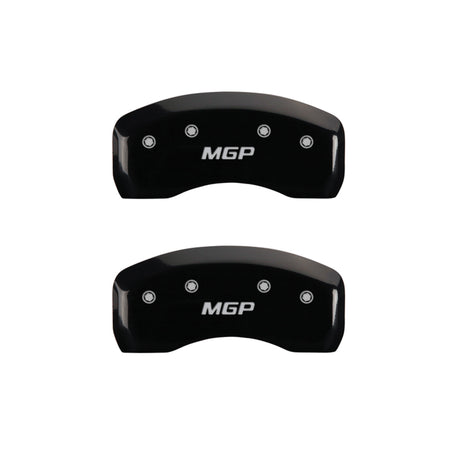Couvre-étriers MGP 4 gravés avant et arrière MGP finition noire Silver Char 2017 Ford Fusion