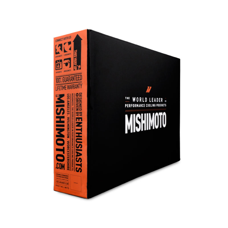 Mishimoto 08+ Mitsubishi Lancer Evo X / 08+ Lancer Ralliart Manuel X-LINE (noyau plus épais) Aluminium Ra