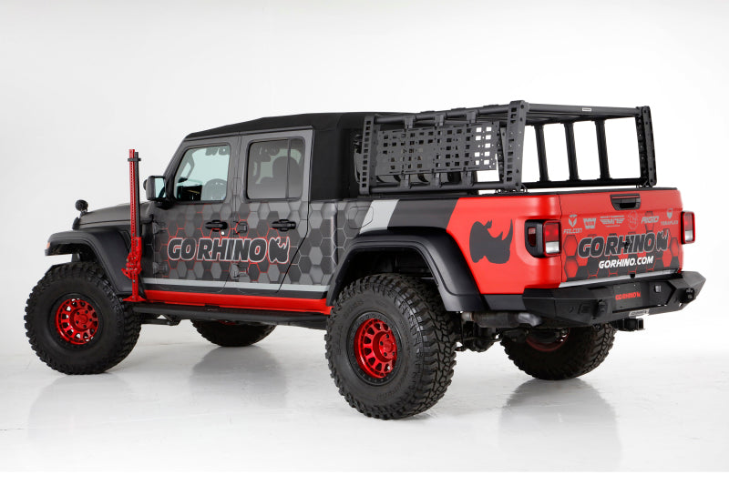 Porte-bagages Go Rhino 19-21 Jeep Gladiator XRS Overland Xtreme - Boîte 1 (Req. gor5950000T-02)