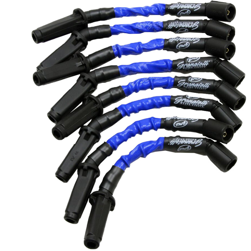 Kit de connexion de fil de bobine près de la prise haute performance Granatelli 99-23 GM LS2/LS3/LS6/LS7/LS9/LSA avec gaine bleue