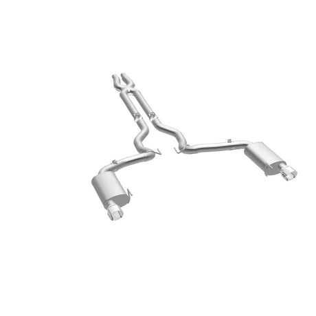 Catback MagnaFlow, SS, 3 po, Street, double embouts polis de 4,5 po, Ford Mustang GT V8 5,0 L 2015