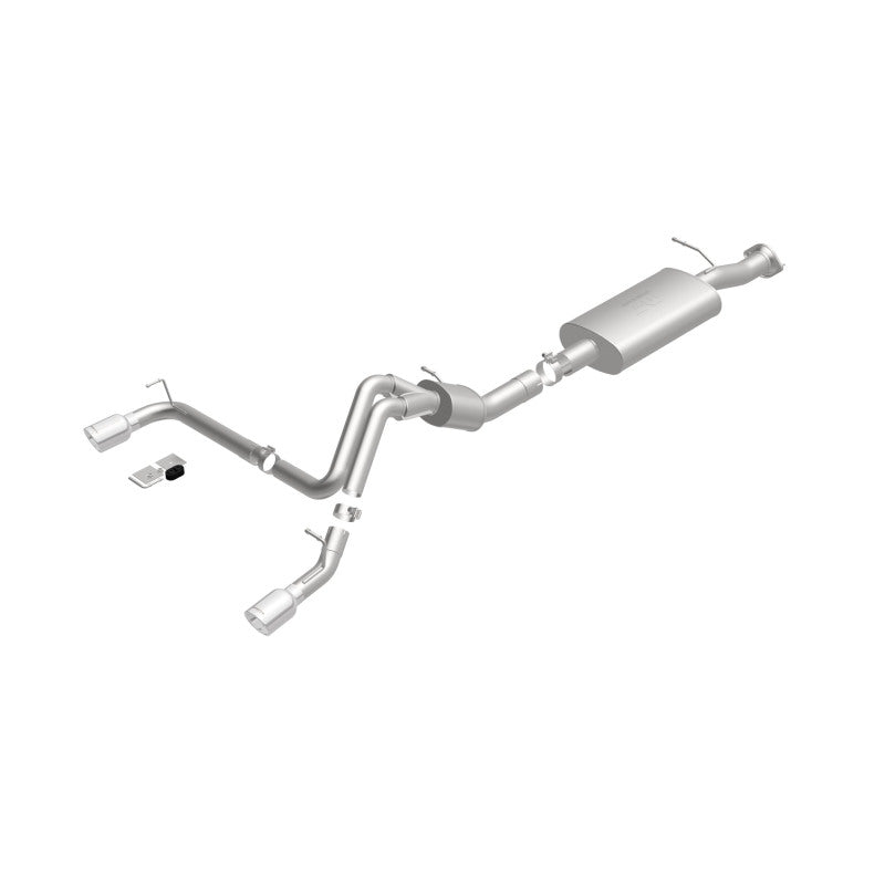 Système MagnaFlow C/B 07 GM Hummer H2 Split Rear