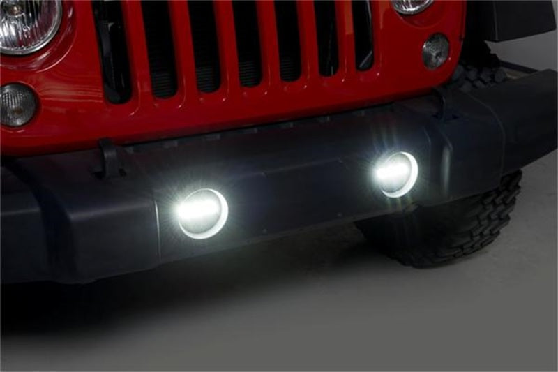 Putco 10-18 Jeep Wrangler JK - Feux antibrouillard LED haute puissance Luminix - 1 (paire) - 2400LM