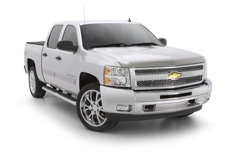 Protecteur de capot à profil bas AVS 2020 Chevrolet Silverado 2500 Aeroskin - Chrome