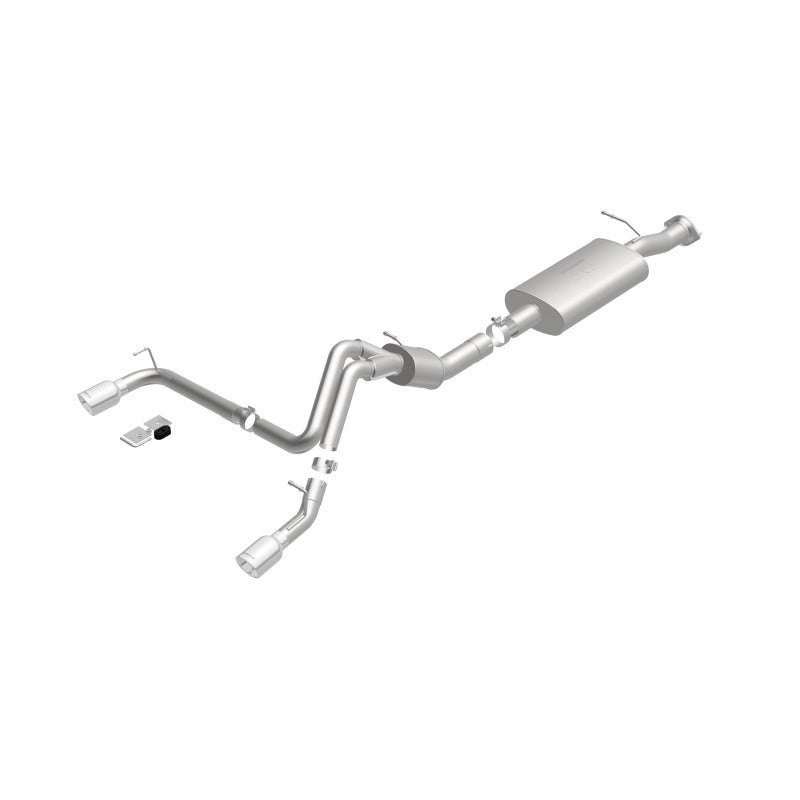 Système MagnaFlow C/B 07 GM Hummer H2 Split Rear