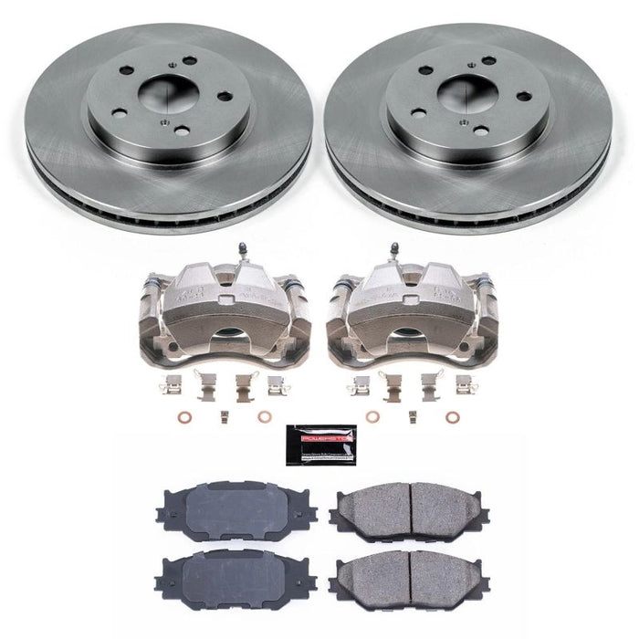 Power Stop 06-15 Lexus IS250 Front Autospecialty Brake Kit w/Calipers