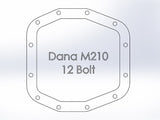 Couvercle de différentiel avant aFe Power Pro Series noir (Dana M210) 18-19 Jeep Wrangler JL 2.0L (t)