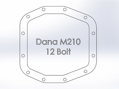 Couvercle de différentiel avant aFe Power Pro Series noir (Dana M210) 18-19 Jeep Wrangler JL 2.0L (t)