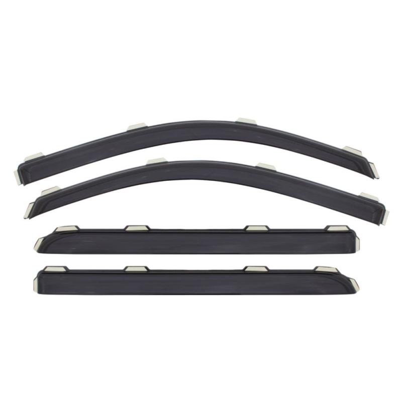 Déflecteurs de vitres avant et arrière AVS 12-18 Chevy Sonic Ventvisor 4 pièces - Fumé