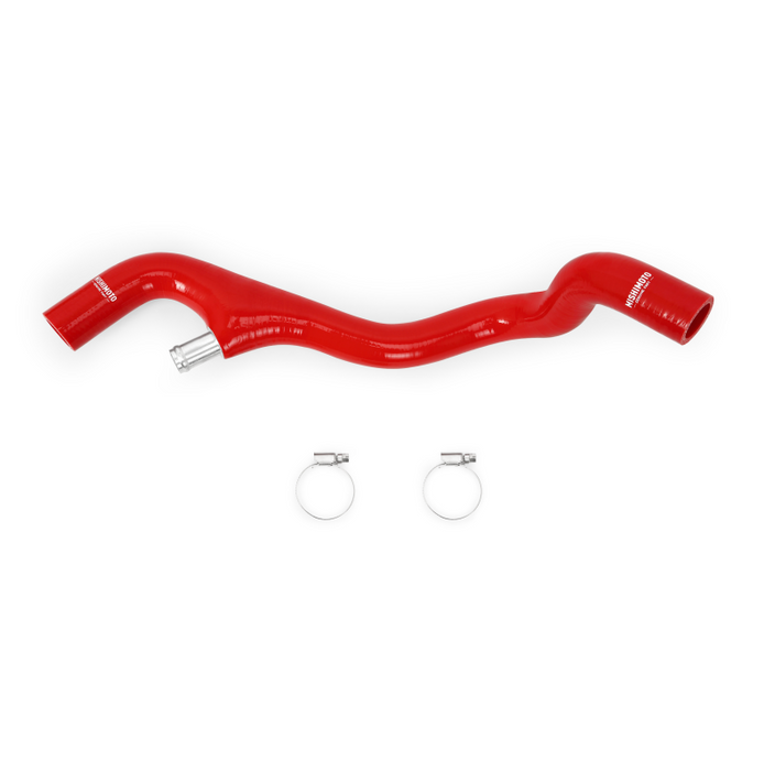 Mishimoto 05-07 Ford F-250/F-350 6.0L Powerstroke Lower Overflow Red Silicone Hose Kit