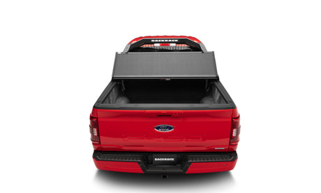 Porte-bagages en acier calibre 14 BackRack 2019-2022 Chevrolet Silverado 1500 avec kit de quincaillerie - Noir