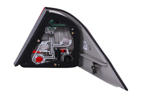 Feux arrière à LED ANZO 2000-2005 Mercedes Benz Classe S W220 Rouge/Fumée