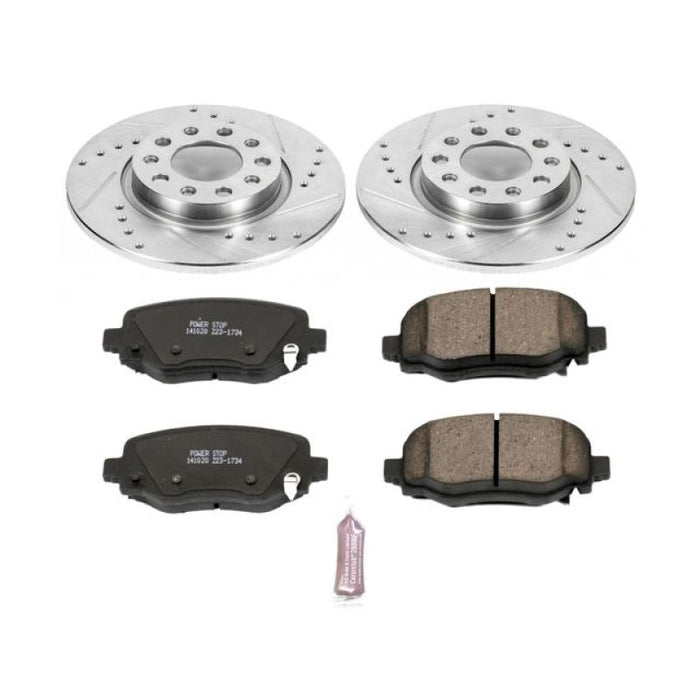 Kit de freins sport Power Stop 15-17 Chrysler 200 Z23 Evolution arrière