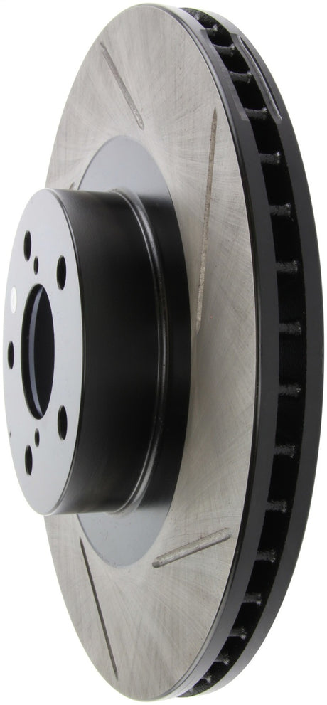 StopTech Power Slot 02-10 WRX Front Left SportStop Slotted Rotor