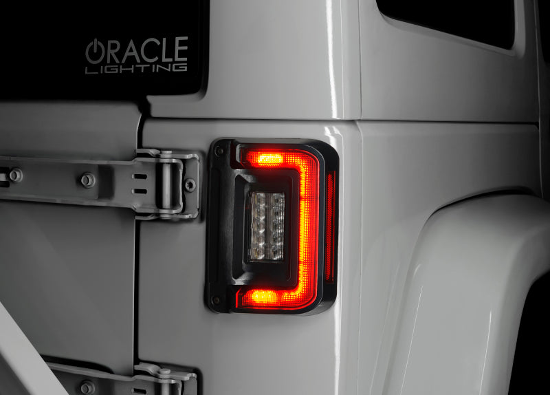 Feux arrière à LED encastrés Oracle 07-17 Jeep Wrangler JK - Teintés VOIR LA GARANTIE