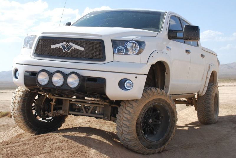 Phares pré-assemblés Oracle 07-11 Toyota Tundra - Boîtier noir - avec contrôleur BC1 VOIR LA GARANTIE