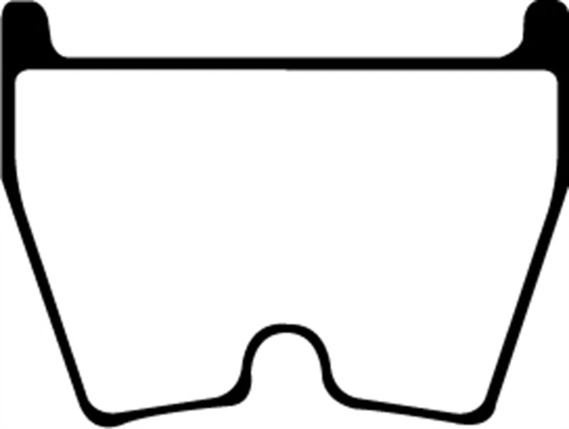 Plaquettes de frein avant Redstuff EBC 06-09 Audi RS4 4.2 (disques en fonte)