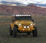 Phare de rechange KC HiLiTES 07-18 Jeep JK 7 pouces Gravity LED Pro approuvé DOT (simple)