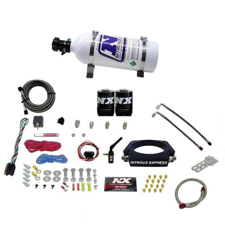 Kit de plaque nitreuse pour camion GM 6,2 L Nitrous Express 2014+ (35-300 CV) avec bouteille de 5 lb