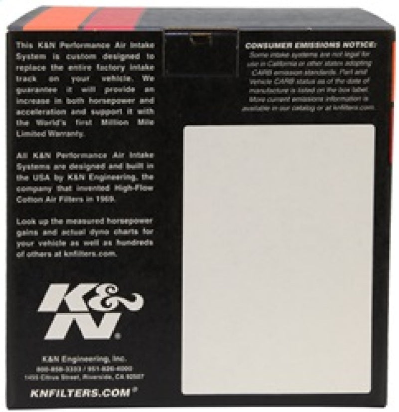 Kit d'admission hautes performances K&amp;N 91-99 Dodge Stealth / Mitsubishi 3000GT V6-3.0L