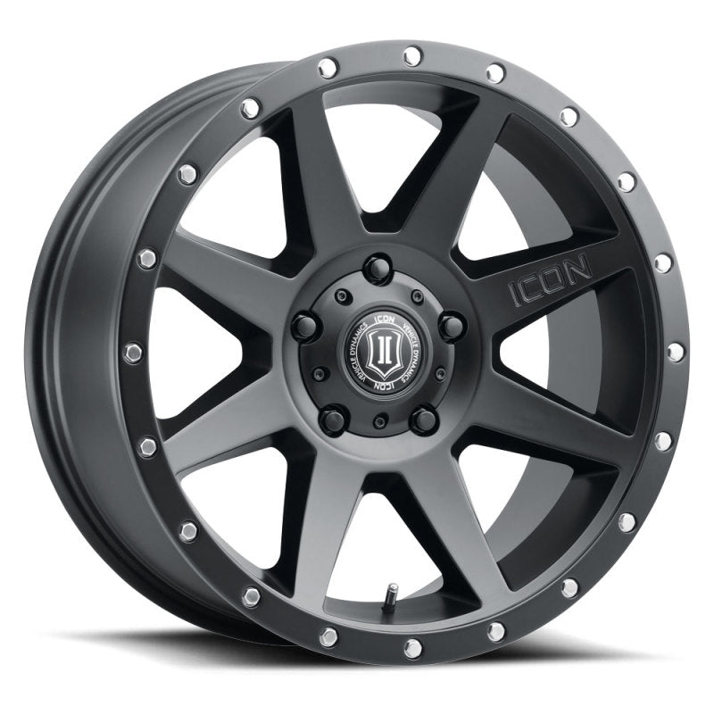 Roue ICON Rebound 20x9 6x135 16mm Offset 5.625in BS Noir Satin