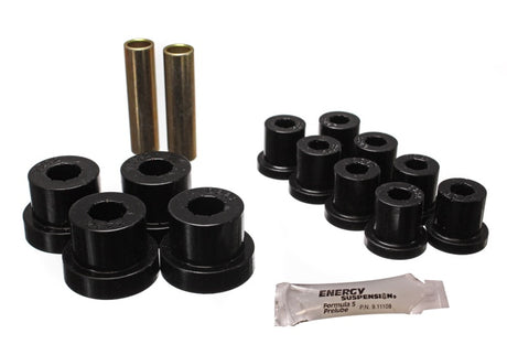 Jeu de bagues de ressorts pour Jeep Energy Suspension - Noir